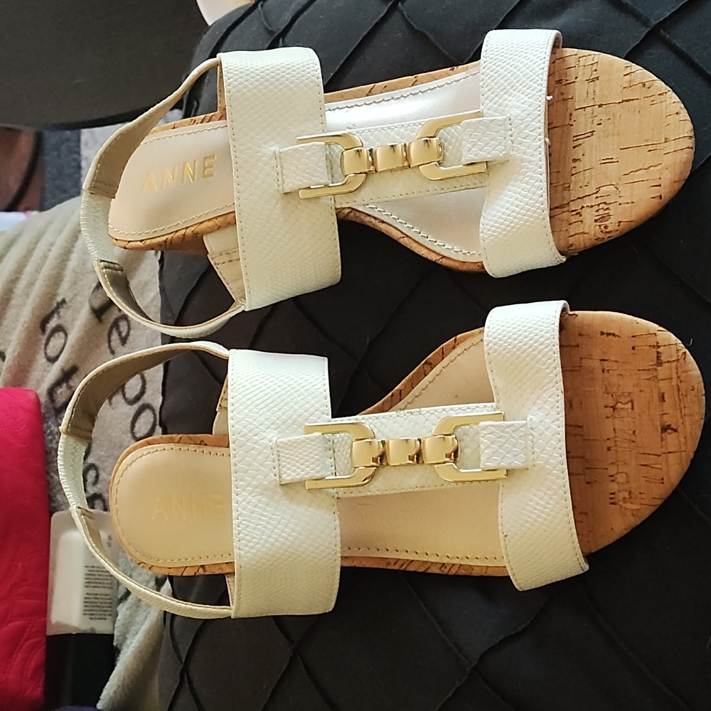 Anne Klein Varek Wedge Sandals